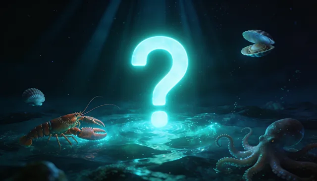 Juego del Test — océano bioluminiscente